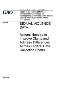 Sexual violence data