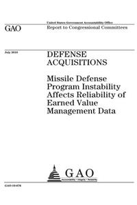 Defense acquisitions