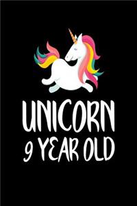 Unicorn 9 Year Old
