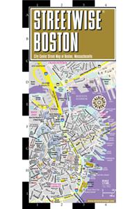 Streetwise Boston Map - Laminated City Center Street Map of Boston, Massachusetts