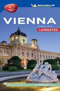 Michelin Vienna City Map - Laminated