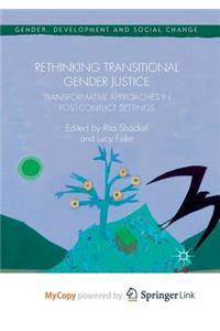 Rethinking Transitional Gender Justice