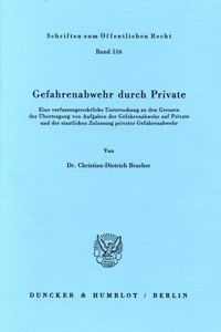 Gefahrenabwehr Durch Private