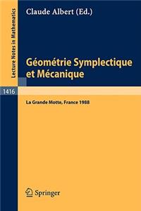 Geometrie Symplectique Et Mecanique