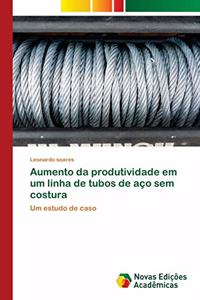 Aumento da produtividade em um linha de tubos de aço sem costura