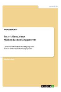 Entwicklung eines Marken-Risikomanagements