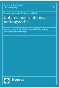 Unternehmensinternes Vertragsrecht