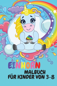 Einhorn Malbuch für Kinder