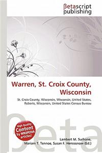 Warren, St. Croix County, Wisconsin