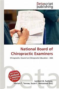 National Board of Chiropractic Examiners