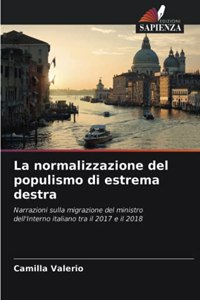 normalizzazione del populismo di estrema destra