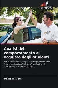 Analisi del comportamento di acquisto degli studenti