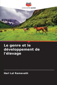 genre et le développement de l'élevage