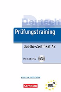 PRUFUNGSTRAINING GOETHE-ZERTIFIKAT A2 WITH CD [Paperback] Von Dieter Maenner(Goyal Publishers)