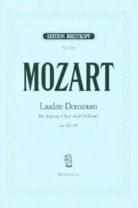 LAUDATE DOMINUM FROM VESPERAE SOLENNES D