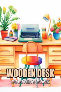 Wooden Desk Coloring Book