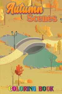 Autumn Scenes Coloring Book