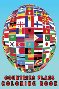 countries flags Coloring Book