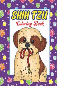 Shih Tzu Coloring Book