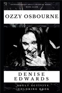 Ozzy Osbourne Adult Activity Coloring Book