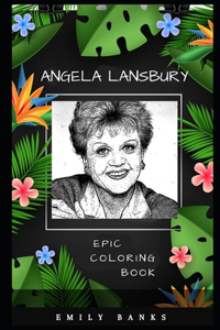 Angela Lansbury Epic Coloring Book