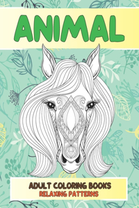Adult Coloring Books Relaxing Patterns - Animal