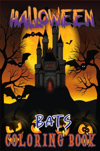 Halloween Bats Coloring Book
