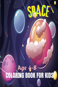 Space Coloring Book For Kids