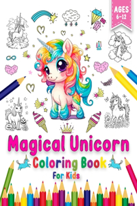 Magical Unicorn Coloring Book