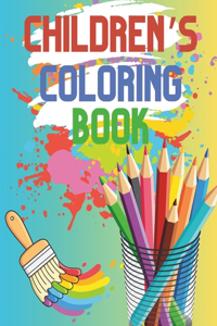 Children's Coloring Activity Book for Boys and Girls