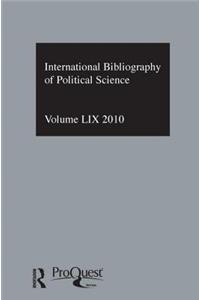 Ibss: Political Science: 2010 Vol.59