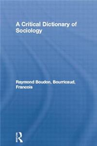 A Critical Dictionary of Sociology