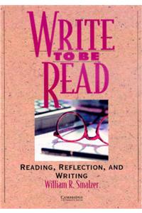 Write to be Read Student's book