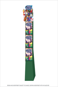 Magic Tree House Night of the Ninjas 9-Copy Graphic Novel Floor Display Summer 2