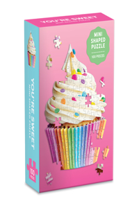 You're Sweet Cupcake 100 Piece Mini Shaped Puzzle