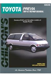 Toyota Previa, 1991-97