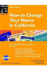 How to Change Your Name in California