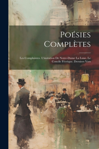 Poésies Complètes