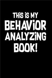 Behavior Analysis Book