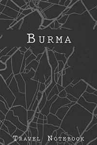 Burma Travel Notebook