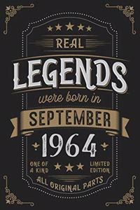 Real Legends were born in September 1964