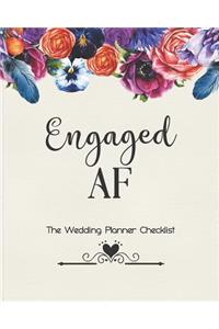 Engaged AF The Wedding Planner Checklist