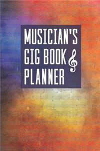 Musician's Gig Book & Planner