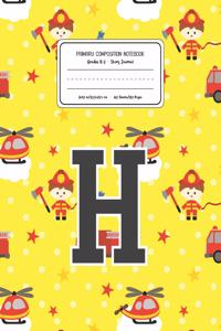 Primary Composition Notebook Grades K-2 Story Journal H