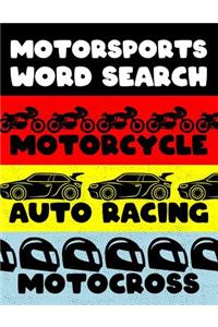 Motorcycle Auto Racing Motocross