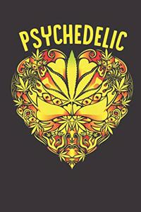 Psychedelic Mandala Abstract Notebook