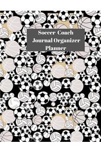 Soccer Coach Journal Organizer Planner