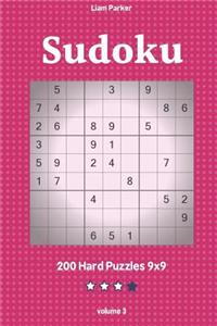 Sudoku - 200 Hard Puzzles 9x9 vol.3