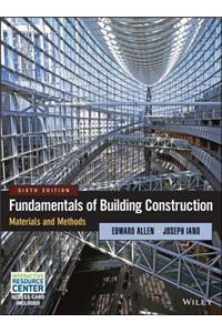 Fundamentals of Building Construction: Materials and Methods