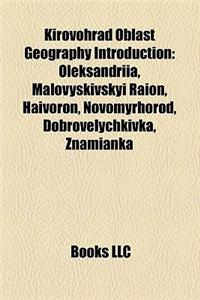 Kirovohrad Oblast Geography Introduction